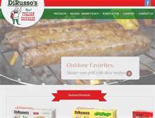 Tablet Screenshot of dirussos.com